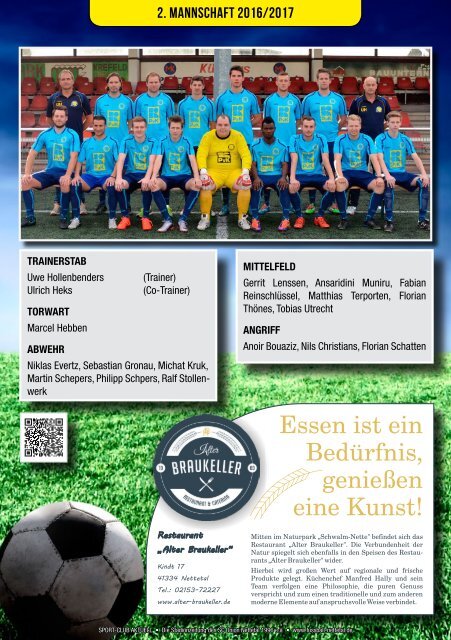 Sport Club Aktuell - Ausgabe 32 - 11.09.2016