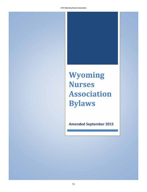 2016 WY Annual Convention Yearbook