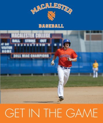 Macalester Baseball Recruiting Guide