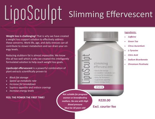 Liposculpt Brochure Individuals