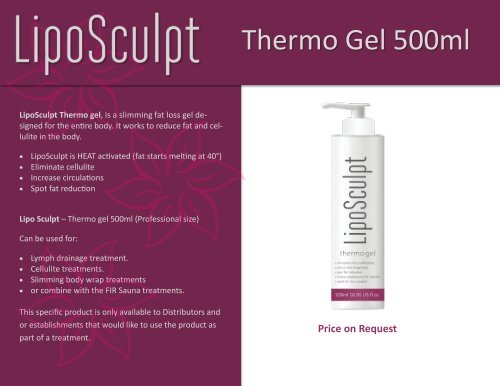 Liposculpt Brochure Individuals