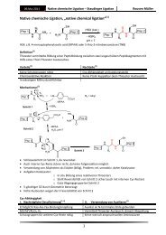 1 Native chemische Ligation, „native chemical ligation“