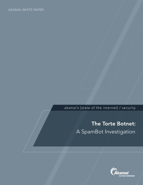 The Torte Botnet A Spambot Investigation