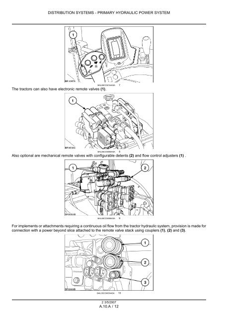 NEWHOLLAND T7030.40.50.60 Repair Mannual