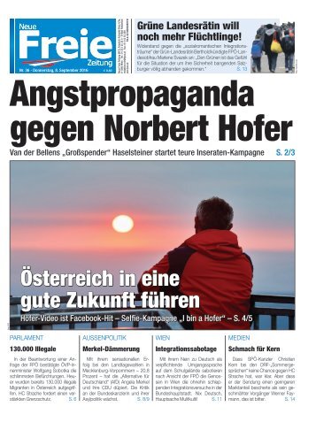 Angstpropaganda gegen Norbert Hofer