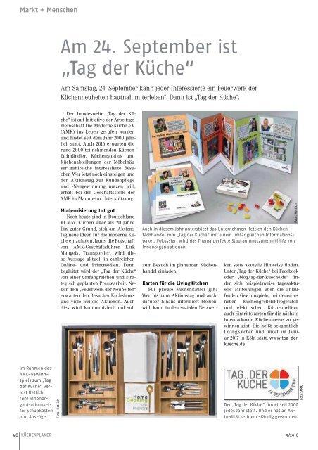 KÜCHENPLANER Ausgabe 9 2016