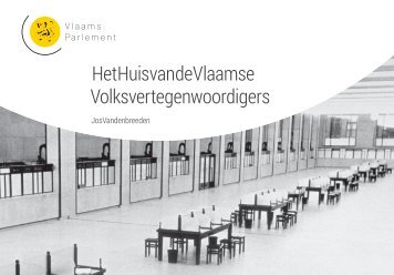 Brochure Huis van de Vlaamse Volksvertegenwoordigers