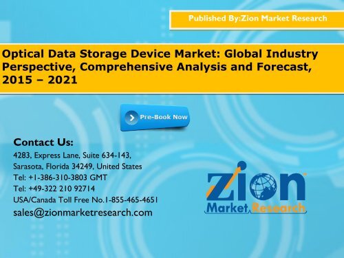 Optical Data Storage Device Market