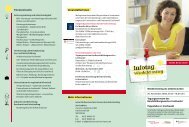 Wiedereinstieg ins (Arbeits-)Leben - Erfolgsfaktor Familie