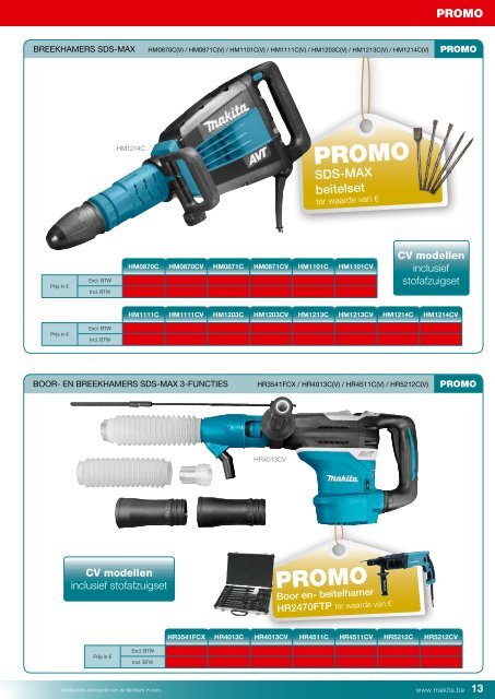 Makita promotiefolder