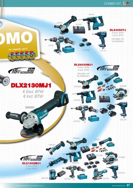 Makita promotiefolder