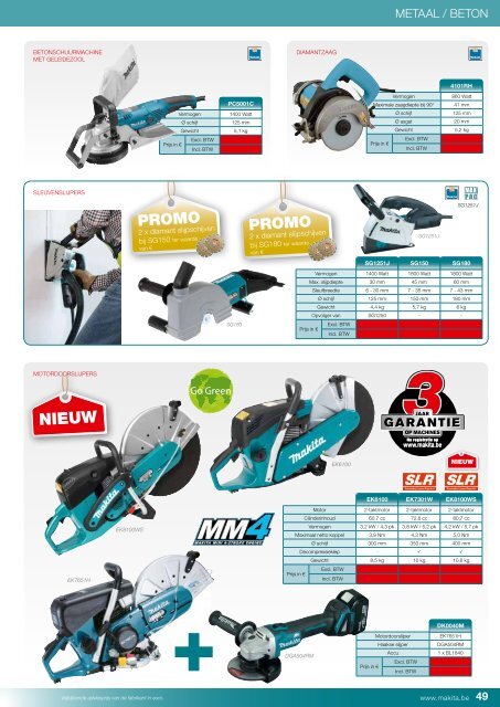 Makita promotiefolder