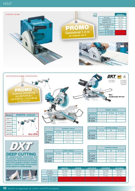 Makita promotiefolder