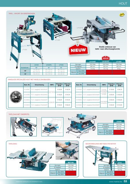 Makita promotiefolder