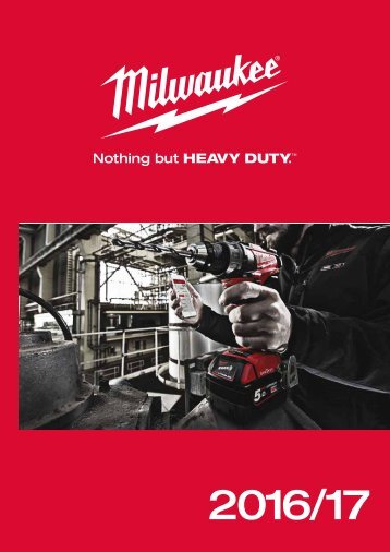 Milwaukee Catalogus 2016/17