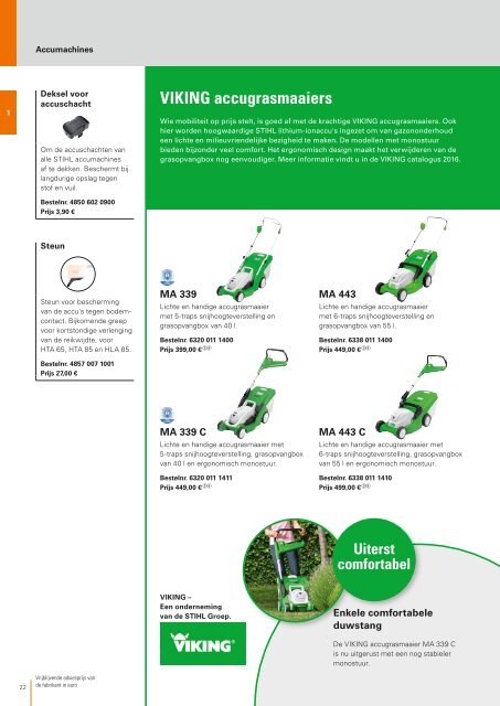 STIHL Catalogus 2016