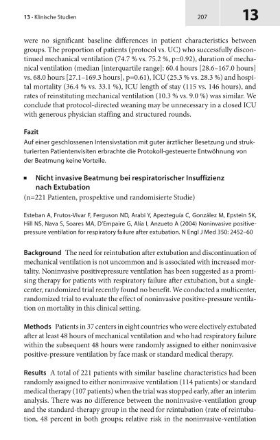 Intensivmedizin Fragen und Antworten