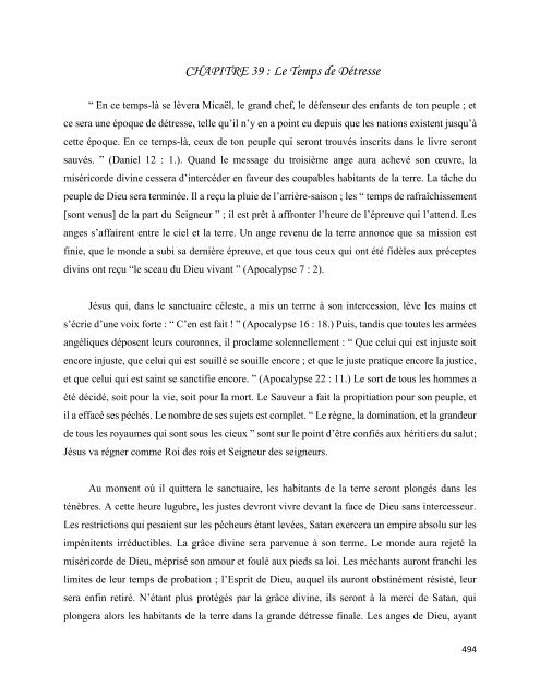 La Grande Controverse par Ellen White (Version Complete)