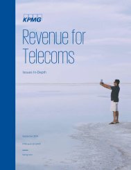 Revenue for Telecoms