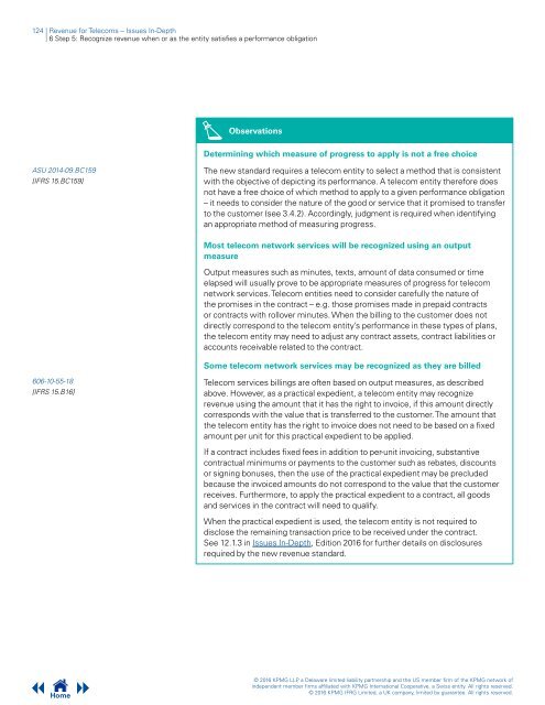 Revenue for Telecoms