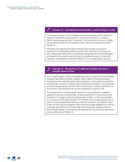 Revenue for Telecoms