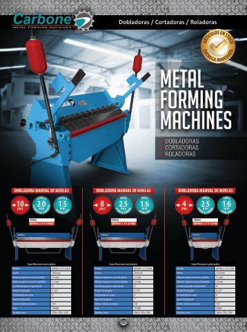 Catálogo Carbone Metal Forming Machines