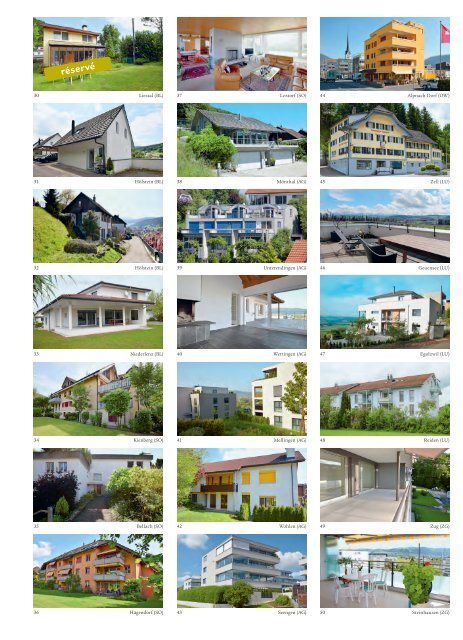 Le magazine de l’immobilier de Swiss Life // 6e édition // Automne/Hiver 2016