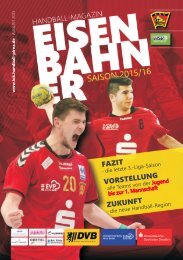 EISENBAHNER - Saisonmagazin 2015/16