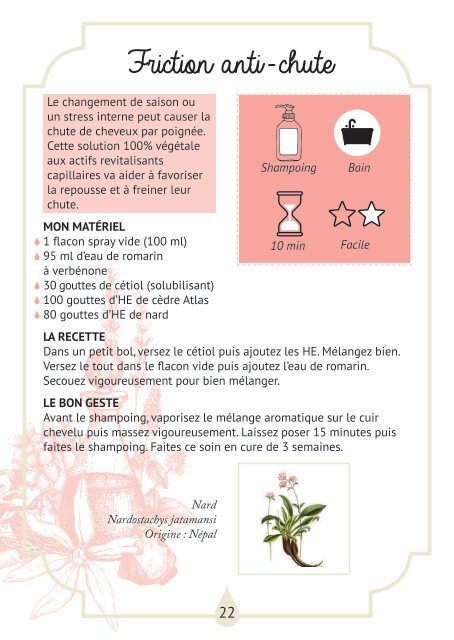 Livre de recettes Beauté & Bien-Être LCA