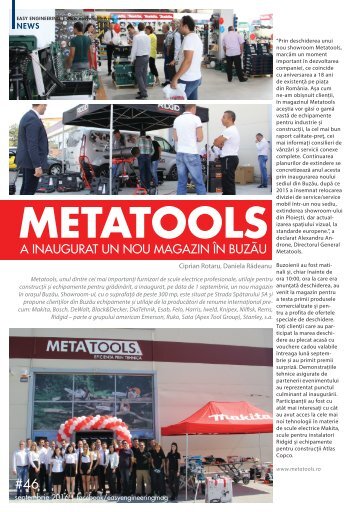 Metatools deschide un nou magazin în Buzău!
