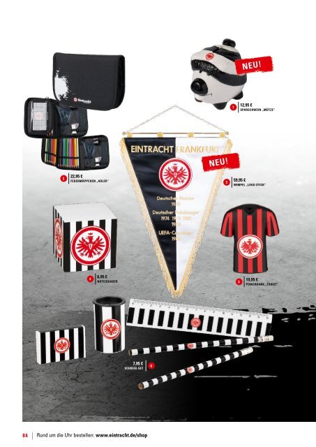 Eintracht Frankfurt Fan-Katalog 2016/17