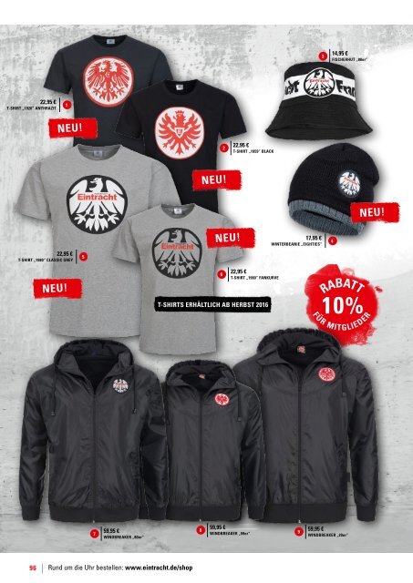 Eintracht Frankfurt Fan-Katalog 2016/17