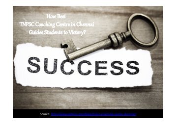 How Best TNPSC Coaching Centre in Chennai is Guiding Students to Victory