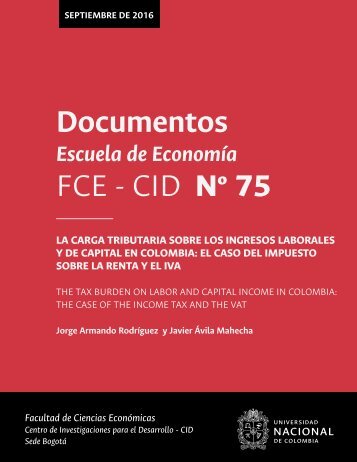 Documentos FCE - CID Nº 75