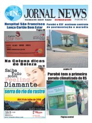 Jornal News Parobé - Edição 30 (15/07/2016)