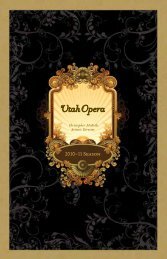 Utah Opera Brochure 2010