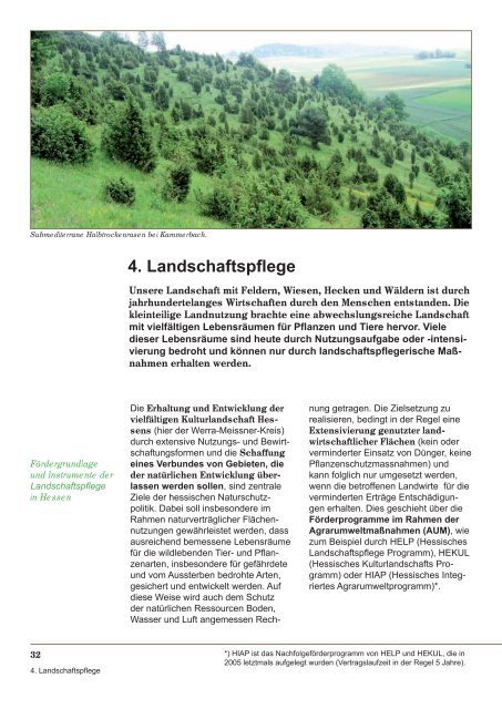 Landschaftlich reizvoll, landwirtschaftlich - Werra-Meißner-Kreis