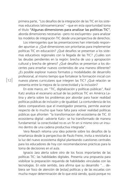 ENTORNOS DIGITALES Y POLÍTICAS EDUCATIVAS