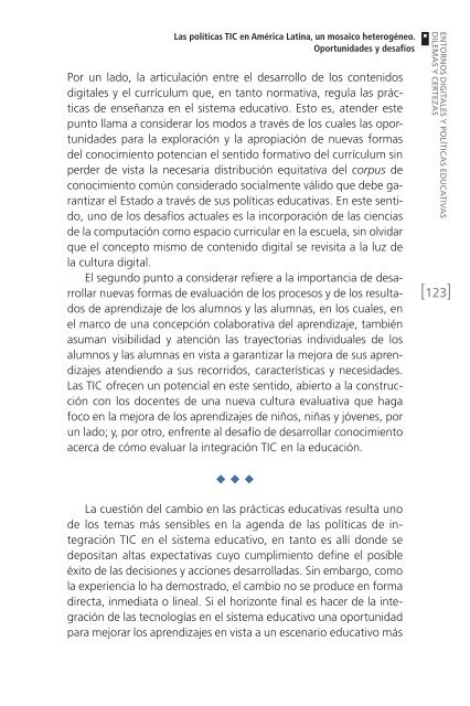 ENTORNOS DIGITALES Y POLÍTICAS EDUCATIVAS