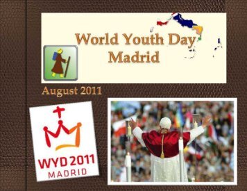 TCI Mission - World Youth Day 2011 - Madrid