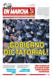 ¡GOBIERNO DICTATORIAL!