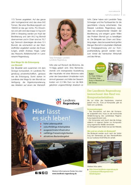 Ökona - das Magazin für natürliche Lebensart: Ausgabe Herbst 2016