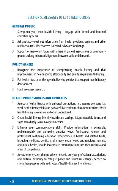 Part 1 'the basics' - World Health Communication Associates