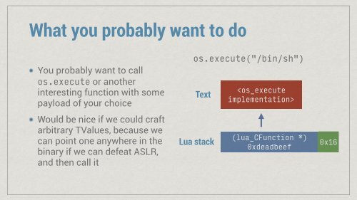 ESCAPING THE LUA 5.2 SANDBOX WITH UNTRUSTED BYTECODE