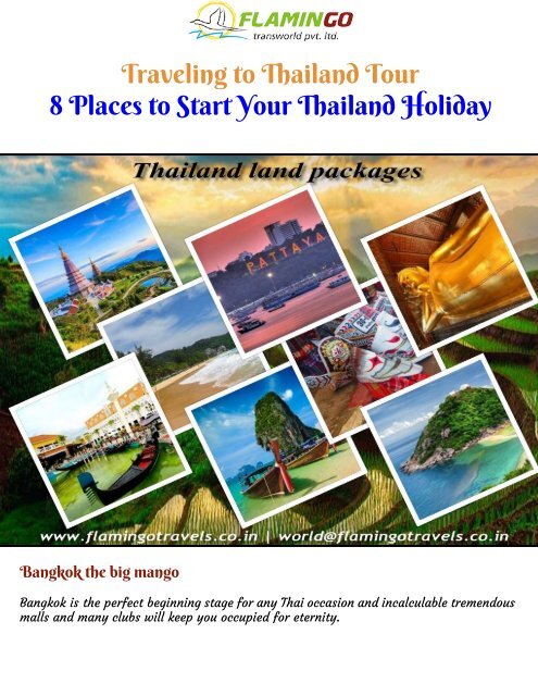 Thailand Holiday Package - Etiquette While Traveling in the Kingdom 