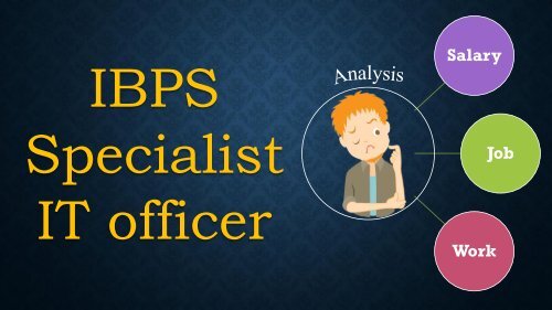 IBPS Specialist it officer