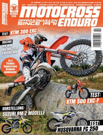 Motocross Enduro Ausgabe 10/2016