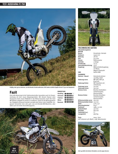 Motocross Enduro Ausgabe 10/2016