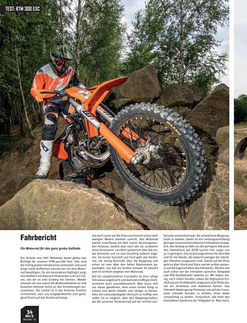 Motocross Enduro Ausgabe 10/2016