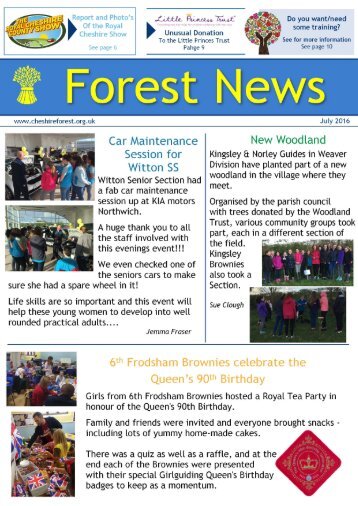 Forest News July 2016
